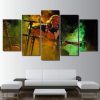Hans Theessink Dutch Guitarist - Music 5 Panel Canvas Art Wall Decor
