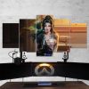 Hanzo Female - Gaming 5 Panel Canvas Art Wall Decor