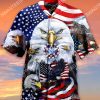 Happy Independence Day All Over Printing Hawaiian Shirt