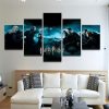 Harry Potter 22- Movie 5 Panel Canvas Art Wall Decor