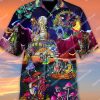 Hippie Lover Skull All Over Printed Hawaiian Shirt