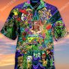 Hippie Mushroom All Over Printing Hawaiian Shirt