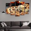 Hot Pizza - Kitchen 5 Panel Canvas Art Wall Decor
