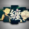 Hunter X Hunter 3 - Anime 5 Panel Canvas Art Wall Decor