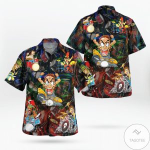 I’M A Drummer Please Shout Hawaiian Shirt