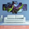 Illidan 01 - Gaming 5 Panel Canvas Art Wall Decor