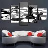International Chess - Gaming 5 Panel Canvas Art Wall Decor