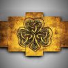 Irish 5 - Abstract 5 Panel Canvas Art Wall Decor