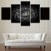 Islamic Muslim 6 - Religion 5 Panel Canvas Art Wall Decor