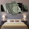 Islamic Scripture Muslim Ation - Religion 5 Panel Canvas Art Wall Decor