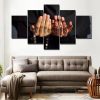 Islamic Souls 5 - Religion 5 Panel Canvas Art Wall Decor