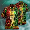 Jamaica Lion Tropical All Over Printed Hawaiian Shirt