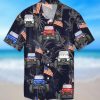 Jeep American Flag Hawaiian Shirt