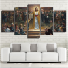 Jesus Returns 1 - Religion 5 Panel Canvas Art Wall Decor