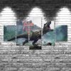 Jurassic World Fallen Kingdom 01 - Movie 5 Panel Canvas Art Wall Decor