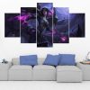 Kai’Sa - League Of Legends - Gaming 5 Panel Canvas Art Wall Decor
