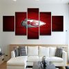 Kansas City Chiefs 3 - Sport 5 Panel Canvas Art Wall Decor