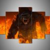Kong Skull Island - Movie 5 Panel Canvas Art Wall Decor