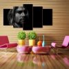 Kurt Cobain - Abstract 5 Panel Canvas Art Wall Decor