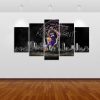 La Laker 24 Kobe Bryant Basketball Player - Sport 5 Panel Canvas Art Wall Decor