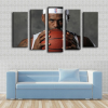 Lebron James “King Of The Court” - Sport 5 Panel Canvas Art Wall Decor