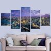 London City - Nature 5 Panel Canvas Art Wall Decor