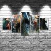 Lord Of The Rings 05- Movie 5 Panel Canvas Art Wall Decor