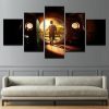 Lord Of The Rings Frodo Baggins - Movie 5 Panel Canvas Art Wall Decor