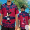 Los Angeles Angels Minnie Mouse Hawaiian Shirt