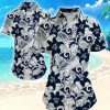 Los Angeles Rams Women Hawaiian Shirt Summer Button Up