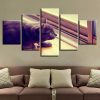 Lovely Cats 06 - Animal 5 Panel Canvas Art Wall Decor
