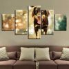 Lovely Dog - Animal 5 Panel Canvas Art Wall Decor