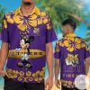 Lsu Tigers & Minnie Mouse Hawaiian Shirt