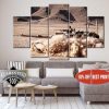 M1 Abrams Tank Us - Army 5 Panel Canvas Art Wall Decor