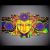 Mandala Large - Abstract 5 Panel Canvas Art Wall Decor