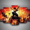 Manowar - Music 5 Panel Canvas Art Wall Decor