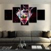 Martini Cocktail Highball Bar Restaurant - Nature 5 Panel Canvas Art Wall Decor