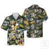 Mickey Mouse Green Bay Packer Play To Win Hawaiian Shirt