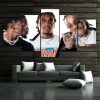 Migos Rap Combination - Music 5 Panel Canvas Art Wall Decor