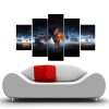 Minecraft - Movie 5 Panel Canvas Art Wall Decor
