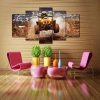 Moto Quad - Sport 5 Panel Canvas Art Wall Decor