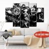 Motorbike 3 - Automative 5 Panel Canvas Art Wall Decor