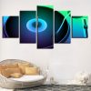 Music - Music 5 Panel Canvas Art Wall Decor