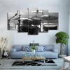 Musical Instrument Classical - Music 5 Panel Canvas Art Wall Decor