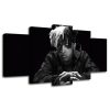 Musicians Xxxtentacion 2 - Music 5 Panel Canvas Art Wall Decor