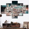 Muslim Frame Modern Islam - Religion 5 Panel Canvas Art Wall Decor