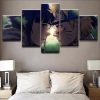 Naruto 86 - Anime 5 Panel Canvas Art Wall Decor