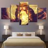 Naruto Cartoon Anime - Anime 5 Panel Canvas Art Wall Decor