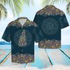 New Hampshire Mandala Hawaiian Shirt Summer Button Up
