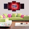 New York Giants 3 - Sport 5 Panel Canvas Art Wall Decor